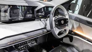 TATA Harrier EV dashboard